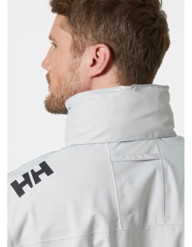 Helly Hansen Crew Kapüşonlu Erkek Ceket Grey Fog