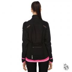 Gore-Tex Bayan Black Belden Cepli  Uzun Kollu Windstopper  ProDryFit Outdoor, Koşu, Fitness Tişört