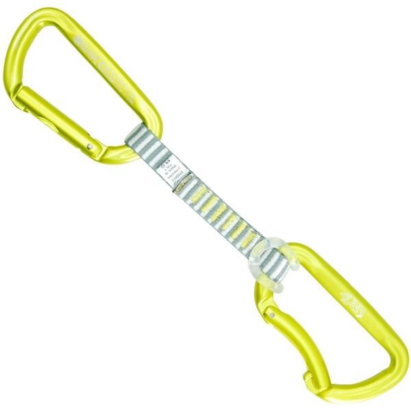Kong Trapper Anniversary Quickdraw Sarı 12 cm Dyneema Alüminyum Ekspres Set EN 12275 UIAA 761SET60C0K