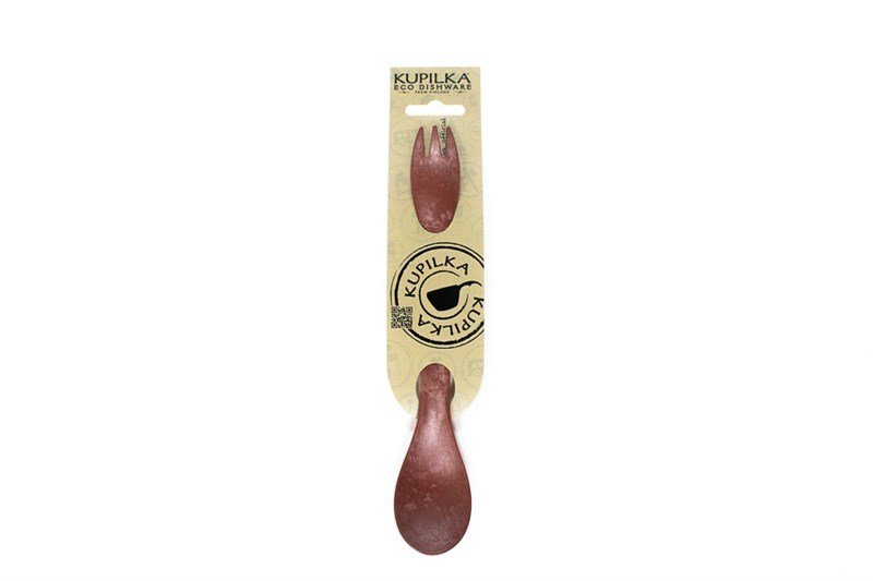 Kupilka Spork 225 Çatal Kaşık Kırmızı