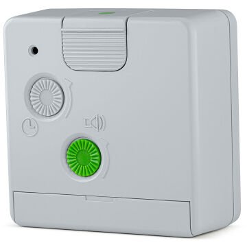 BRAUN BC02XG GRİ KLASİK SEYAHAT ANALAOG ALARMLI MASA SAATİ