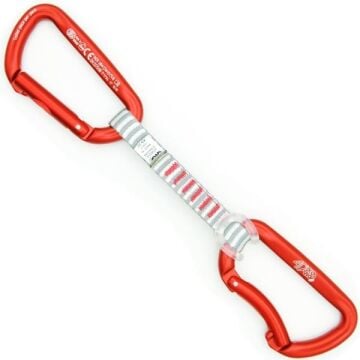Kong Trapper Anniversary Quickdraw Kırmızı 12 cm Dyneema Alüminyum Ekspres Set EN 12275 UIAA 761SET60R0K
