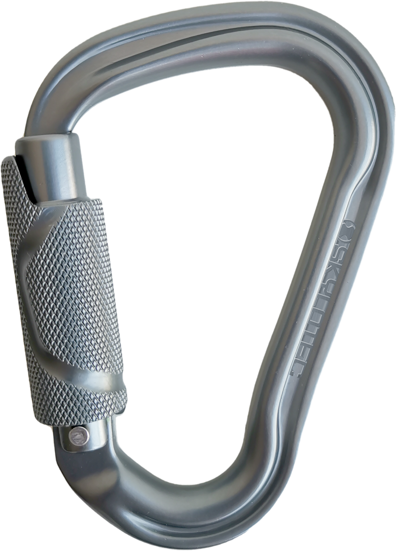 Skylotec Hms Double Twist 2 0 Gri 24 mm Çift Yönlü Otomatik Kilitli Alüminyum Karabina EN 362 EN 12275 UIAA 121