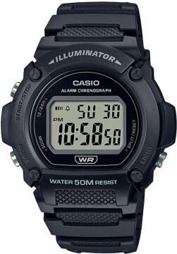 CASIO W-219H-1AVDF ERKEK KOL SAATİ