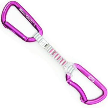 Kong Trapper Anniversary Quickdraw Mor 12 cm Dyneema Alüminyum Ekspres Set EN 12275 UIAA 761SET60V0K