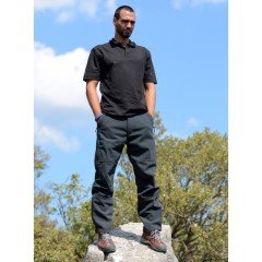 High Mountain K2 Polar Su Geçirmez Windstopper Yürüyüş Pantolonu Siyah