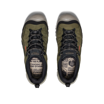 Keen Targhee IV KeenDryGtx Su Geçirmez Erkek Ayakkabı Dark Olive/Gold Flame 1028996