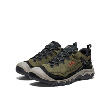Keen Targhee IV KeenDryGtx Su Geçirmez Erkek Ayakkabı Dark Olive/Gold Flame 1028996