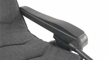 Outwell Gresham Premium Yatma Pozisyonlu Dolgulu 150kg Taşıma Katlanabilir Kamp Sandalyesi Şezlong