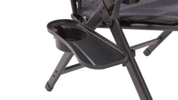 Outwell Gresham Premium Yatma Pozisyonlu Dolgulu 150kg Taşıma Katlanabilir Kamp Sandalyesi Şezlong