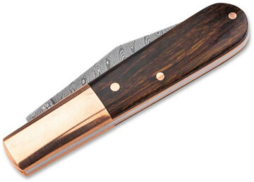 Böker Manufaktur Barlow Integral Copper Damascus Çakı