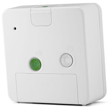 BRAUN BC03W BEYAZ KLASİK SEYAHAT ANALAOG ALARMLI MASA SAATİ