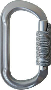 Skylotec Double O Twist 2 0 Gri 24 mm Double Twistlock Oval Alüminyum Karabina EN 362 EN 12275 UIAA 121