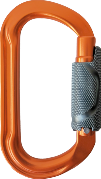 Skylotec Double O Tri 2 0 Gri Turuncu 20 mm Double Trilock Oval Alüminyum Karabina EN 362 EN 12275 UIAA 121