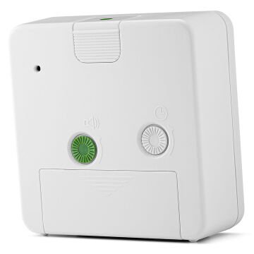 BRAUN BC03WB BEYAZ-SİYAH KLASİK SEYAHAT ANALAOG ALARMLI MASA SAATİ