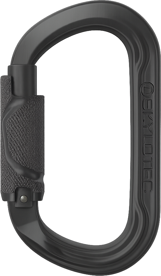 Skylotec Double O Tri 2 0 Tactical Full Grey Double Trilock Oval Alüminyum Karabina EN 362 EN 12275 UIAA 121