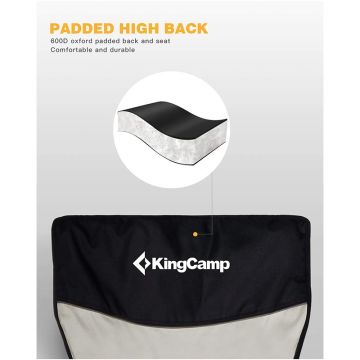 Kingcamp Comfort Hard Arm Sandalye