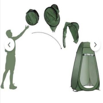 Sensation Duş, Tuvalet, Wc, Giyinme Kamp Alanı Çadırı Otomatik Açılır