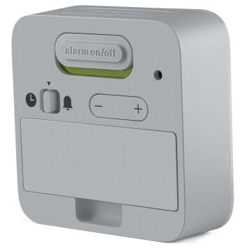 BRAUN BC08G GRİ KLASİK SEYAHAT DİJİTAL ALARMLI MASA SAATİ