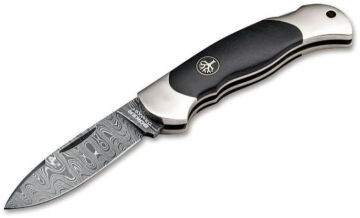 Böker Manufaktur Junior Scout Spearpoint Hornbeam Damascus Çakı