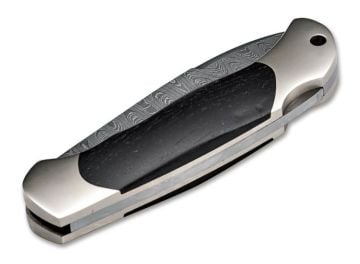 Böker Manufaktur Junior Scout Spearpoint Hornbeam Damascus Çakı