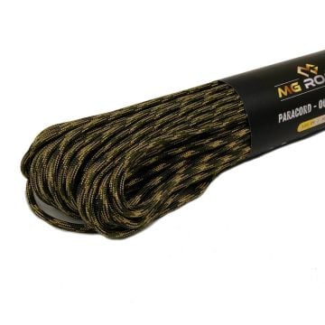 Ropes Polyester Paracord İp 4 mm Kamuflaj Desen 30 Metre