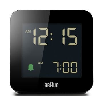 Braun BC09B Siyah Dijital Alarmlı Masa Saati