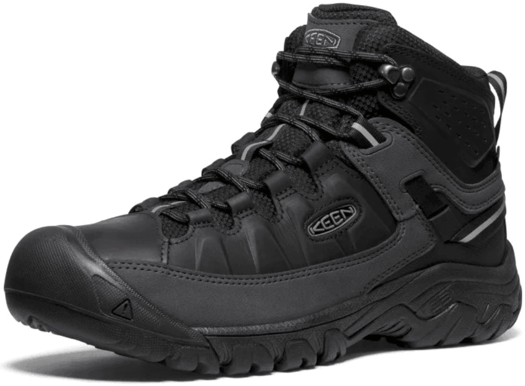 Keen Targhee III Mid KeenDryGtx Su Geçirmez Deri Erkek Bot TRIPLE BLACK 1028129