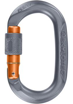 Skylotec Ovx Sg 17 mm Vidalı Kilitli Kompakt Oval Alüminyum Karabina EN 362 B EN 12275 B UIAA 121