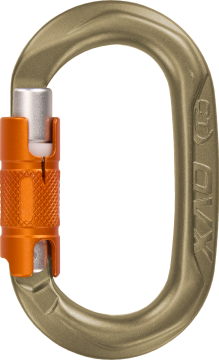 Skylotec Ovx Tg Hc 17 mm Trilock Otomatik Kilitli Sert Anodize Oval Alüminyum Karabina EN 362 B EN 12275 B