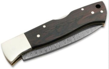 Böker Manufaktur Mamba Grenadill Damascus Çakı