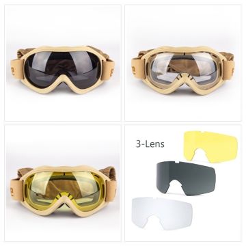 Evolite Ballistik Protector Goggle - Coyote MIL-PRF Balistik Gözlük