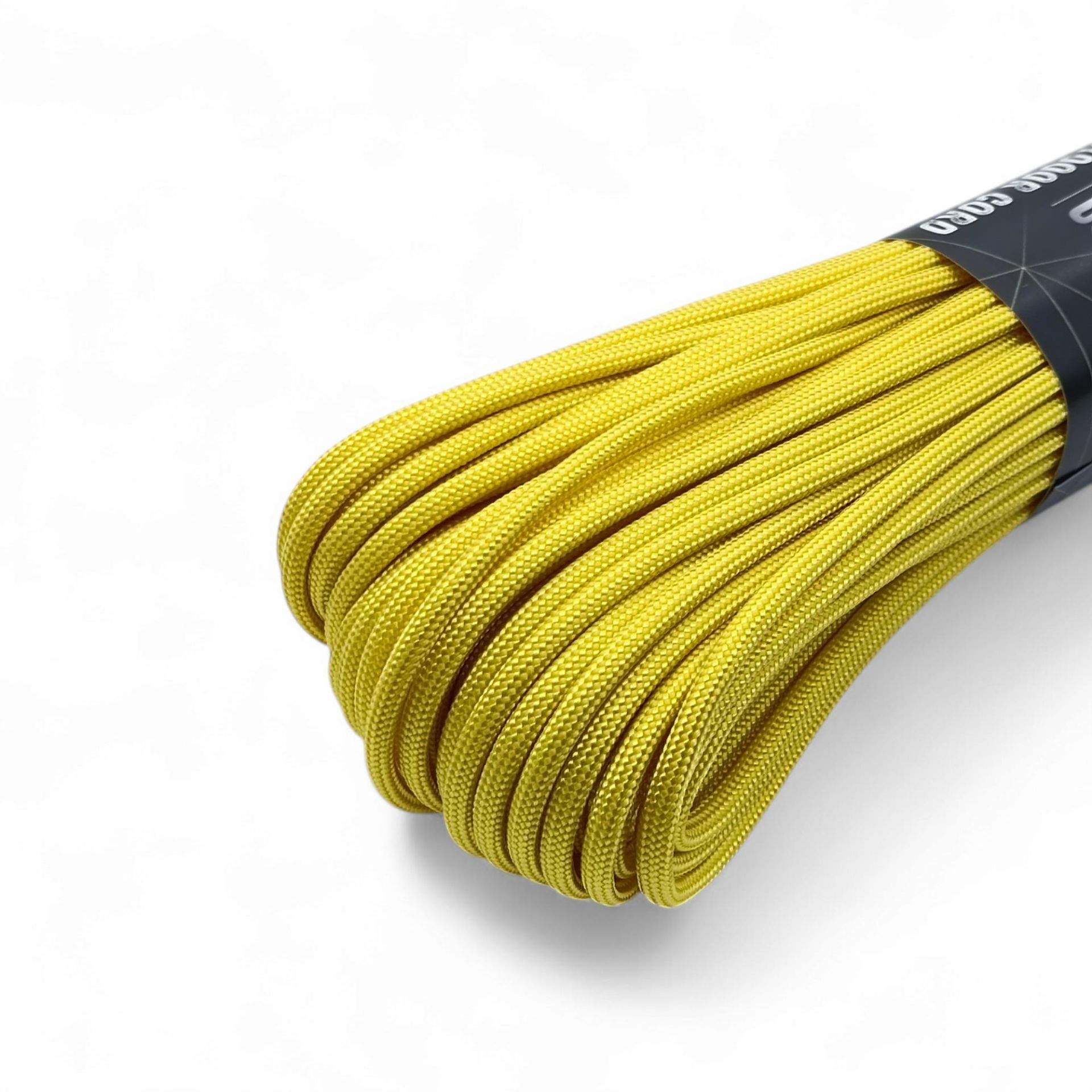 Ropes Polyester Paracord İp 4 mm Altın Sarı Renk 30 Metre