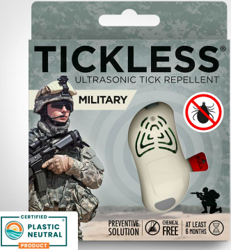 Tickless Military Ultrasonik Kene ve Pire Kovucu Askeri Taktik Cihaz Desert Bej