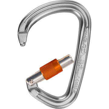Skylotec XL D Sg Siyah 29 mm Vidalı Kilitli Geniş D Tipi Alüminyum Karabina EN 362 B EN 12275 B