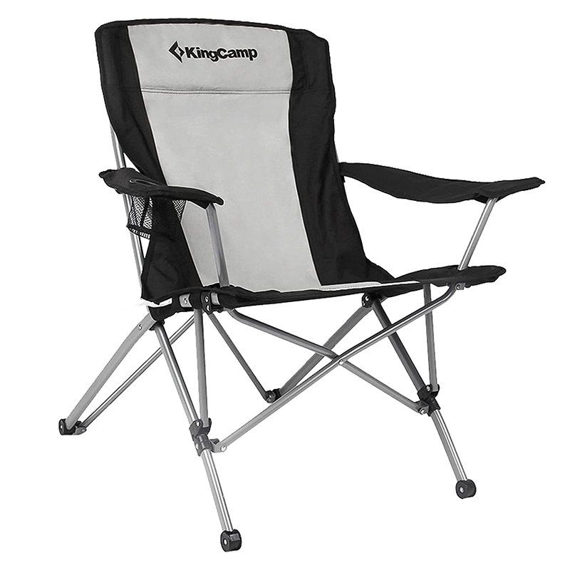 Kingcamp Comfort Arm Siyah/Gri Sandalye