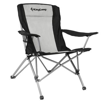 Kingcamp Comfort Arm Siyah/Gri Sandalye