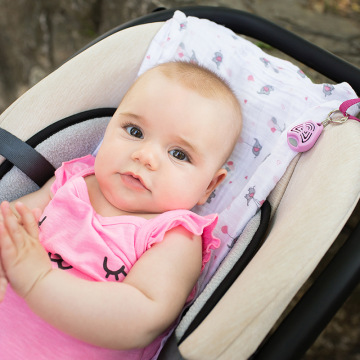 Tickless Kid Bebek ve Çocuklar İçin Ultrasonik Kene ve Pire Kovucu Cihaz Pembe