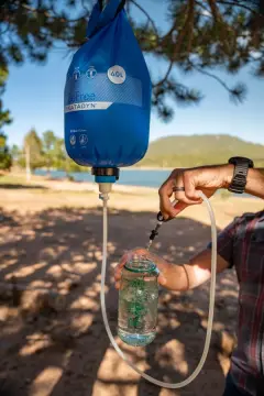 Katadyn BeFree Gravity 6L – Elektriksiz, Pompasız Yerçekimi Su Arıtma Filtre Sistemi | Kamp, Outdoor, Grup ve Afet Kullanımı