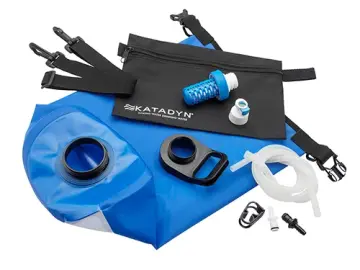 Katadyn BeFree Gravity 6L – Elektriksiz, Pompasız Yerçekimi Su Arıtma Filtre Sistemi | Kamp, Outdoor, Grup ve Afet Kullanımı