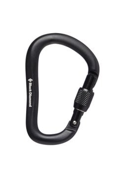 BLACK DIAMOND ROCKLOCK SCREWGATE OUTDOOR KARABİNA Black