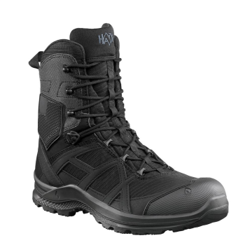 Haix Black Eagle Athletic 2.0 V High Sidezipper Fermuarlı Desert Siyah Askeri Taktik Bot 330004