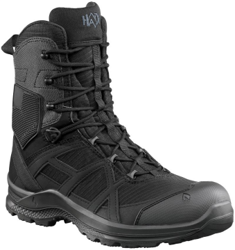 Haix Black Eagle Athletic 2.0 V High Sidezipper Fermuarlı Desert Siyah Askeri Taktik Bot 330004