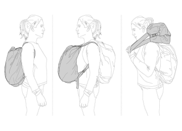 PETZL Split İp çantası S013AA00 S013AA01