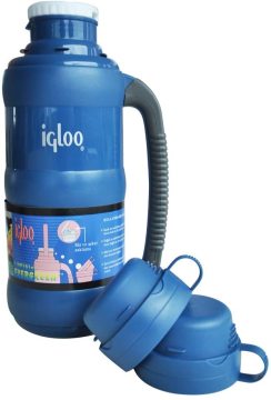 İgloo Cam Yalıtımlı Çift Bardaklı Termos 1.8 Lt