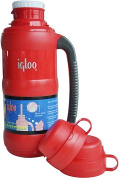 İgloo Cam Yalıtımlı Çift Bardaklı Termos 1.8 Lt