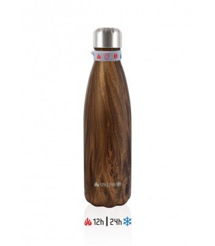 REBEL AHŞAP 500ML Renkli Termos Bardak