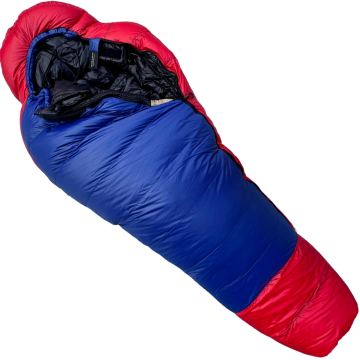 Bushlove Nanga -32 Derece Ultralight Kırmızı Mavi Uyku Tulumu