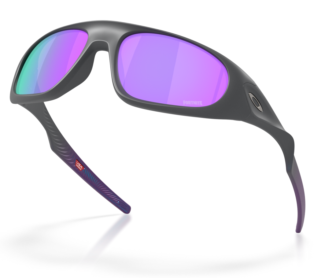 Oakley X Fortnite Raven Neoforma O Matter Çerçeve Prizm Violet Lens Matte Carbon Gözlük OO9528-1160