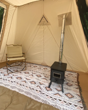 Campout Titan 3x3 Kanvas Baca Çıkışlı Kamp Çadırı